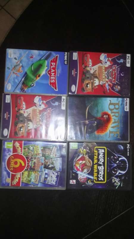 Kids and adult PC Games and controller